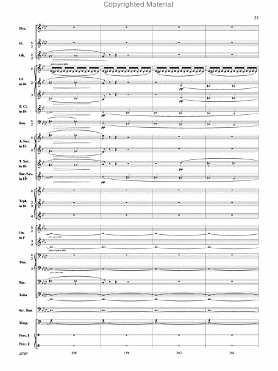 William Tell Overture Concert Band scores gallery preview page 34