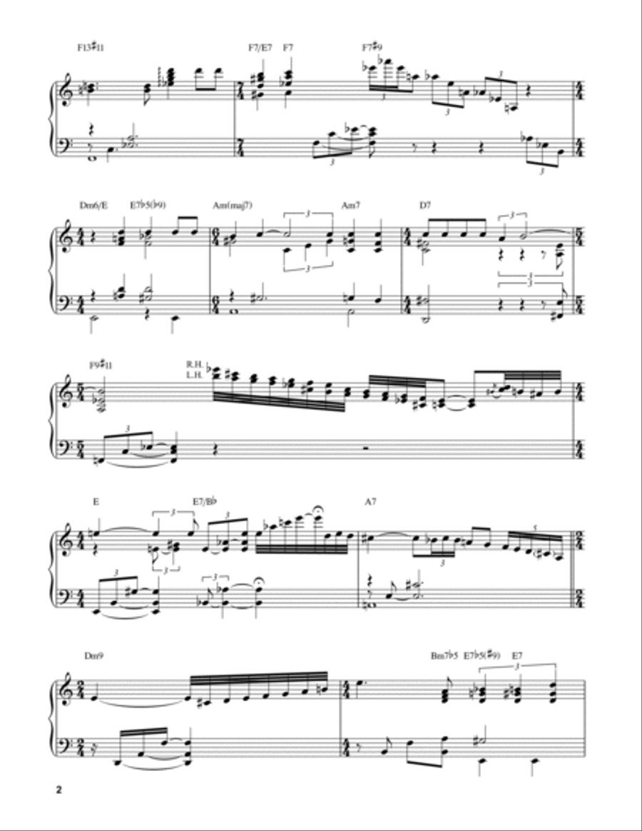April In Paris Piano scores gallery preview page 2
