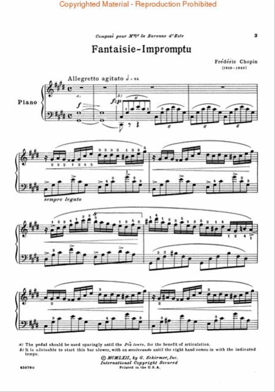 Fantasy Impromptu – Great Performer's Edition Piano Solo scores gallery preview page 2