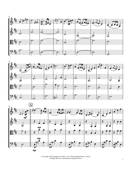 Ashokan Farewell - String Quartet image number null