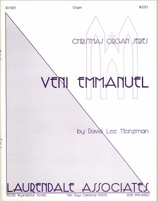 Book cover for Veni Emmanuel