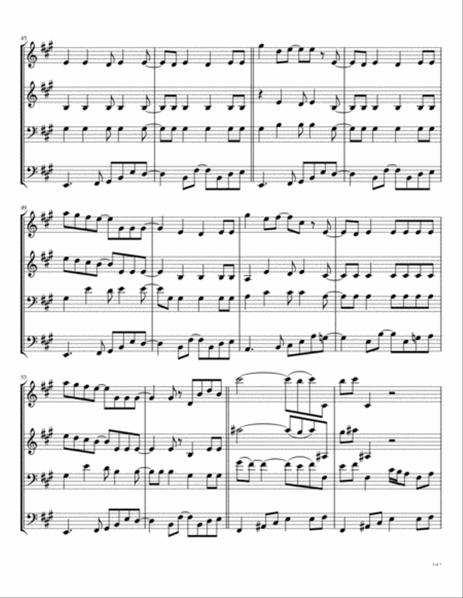 Day Tripper Brass Ensemble scores gallery preview page 6