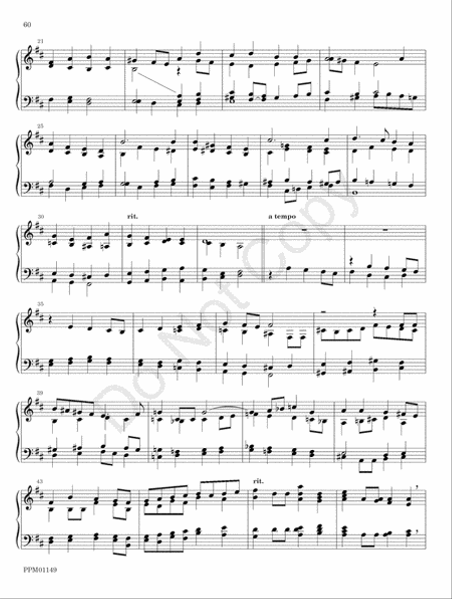 Organ Works for the Church Year Organ scores gallery preview page 66