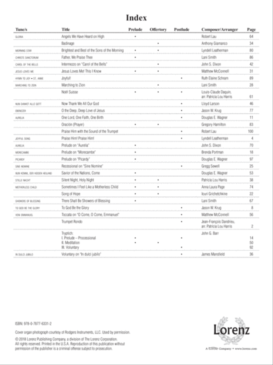 Easy Organ Library, Vol. 64 Organ Solo scores gallery preview page 2