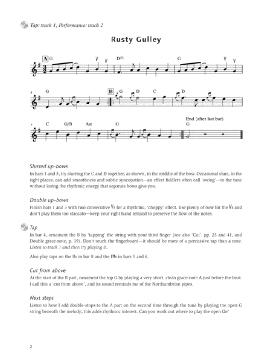 Traditional Fiddle + CD Violin Solo scores gallery preview page 2