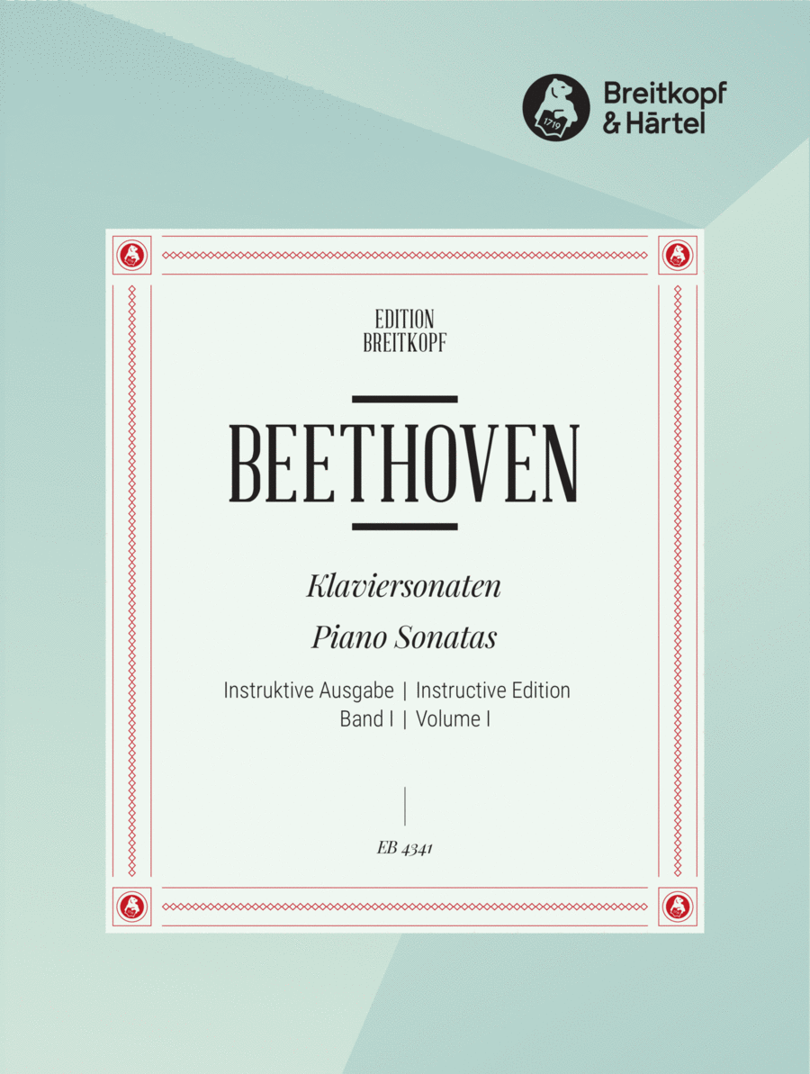 Complete Piano Sonatas Piano Solo scores gallery preview page 1