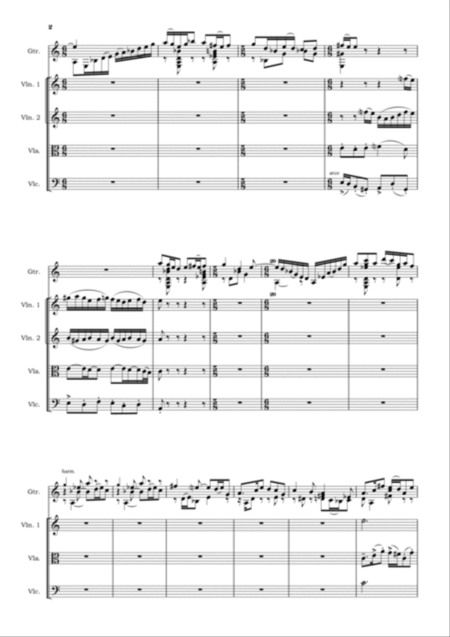Tres Imagenes Cubanas Cello scores gallery preview page 3