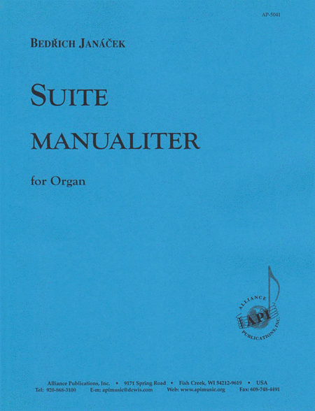 Suite Manualiter For Organ