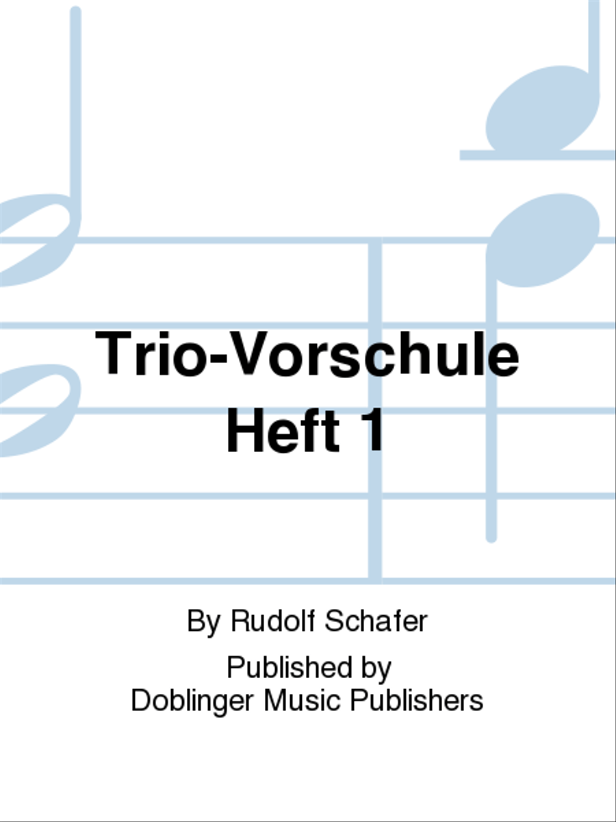 Trio-Vorschule Heft 1 Cello scores gallery preview page 1