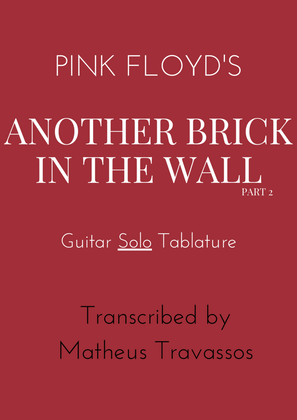 Book cover for Another Brick In The Wall, Part 2
