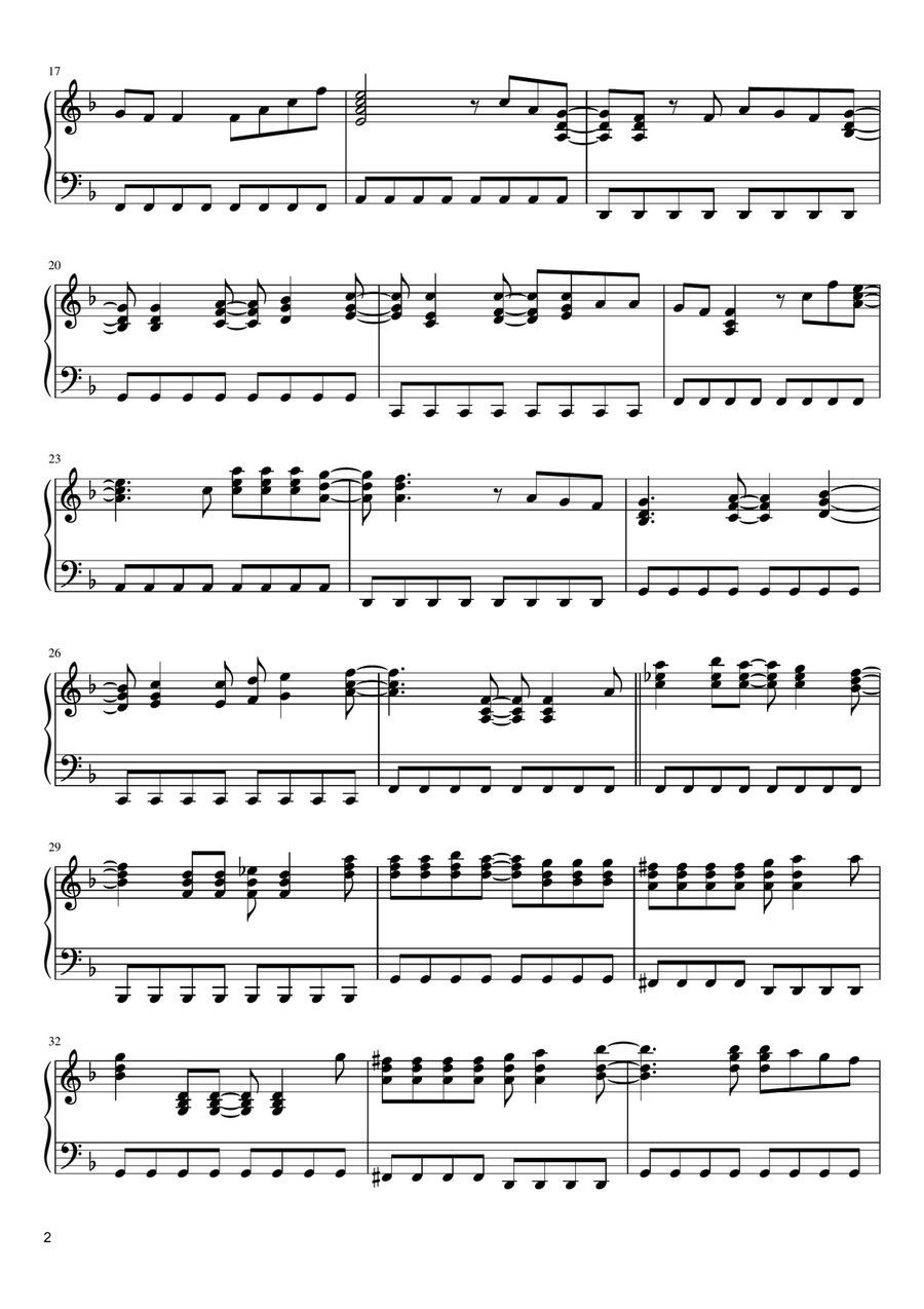 Don't Stop Me Now Piano Solo scores gallery preview page 2