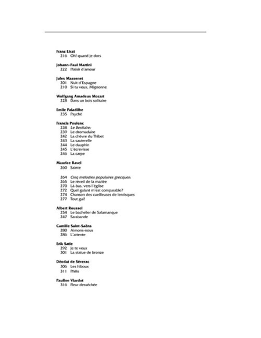 The French Song Anthology Low Voice scores gallery preview page 4