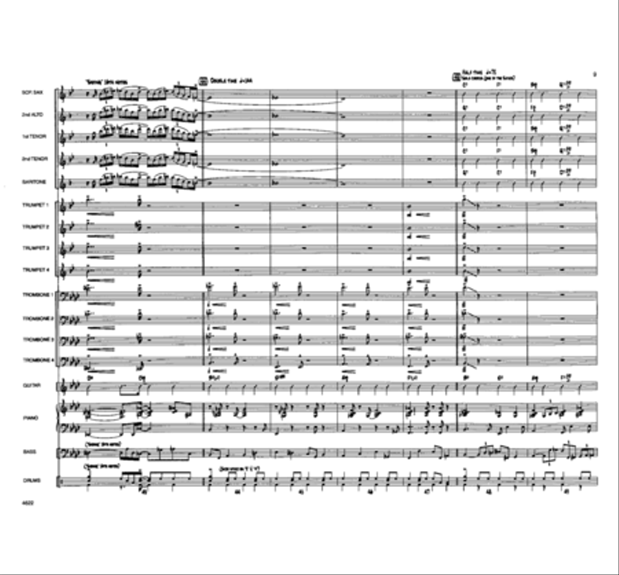 Been Alone Too Long Jazz Ensemble scores gallery preview page 8