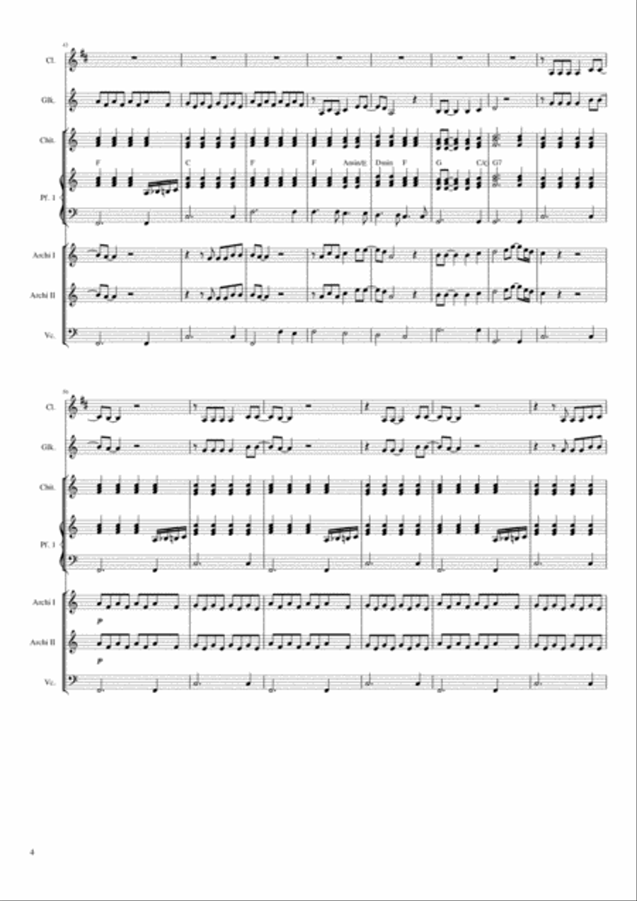 Imagine Imagine Clarinet scores gallery preview page 4