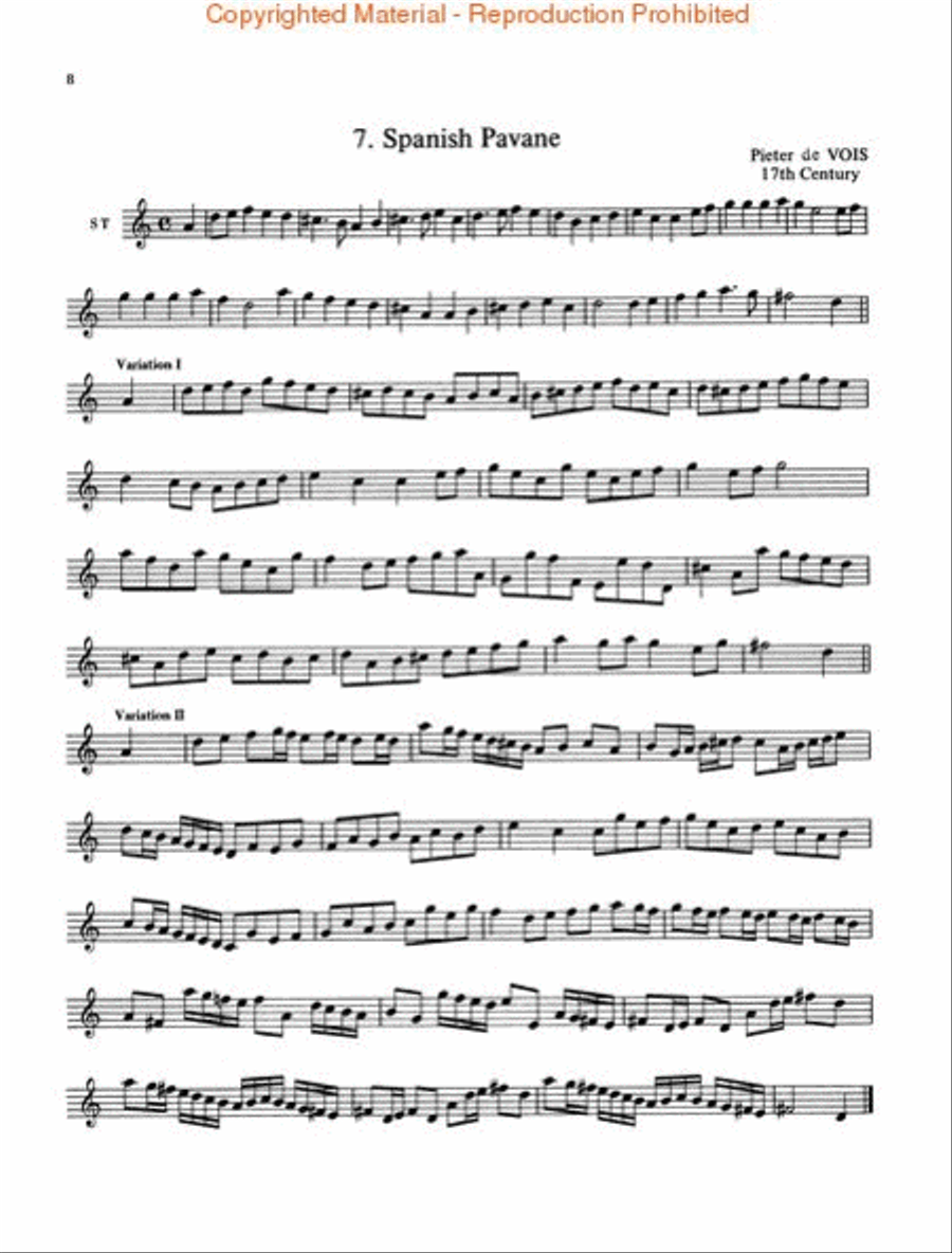 The Recorder Consort 2 Recorder scores gallery preview page 3