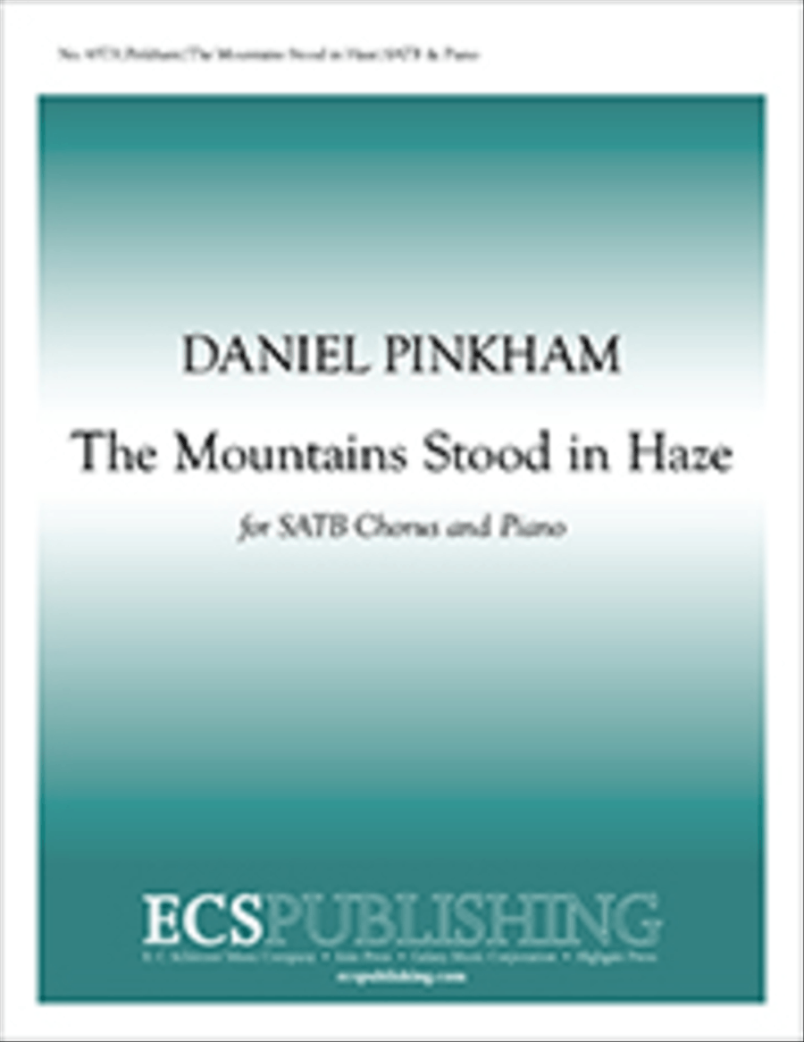 The Mountains Stood in Haze 4-Part scores gallery preview page 1