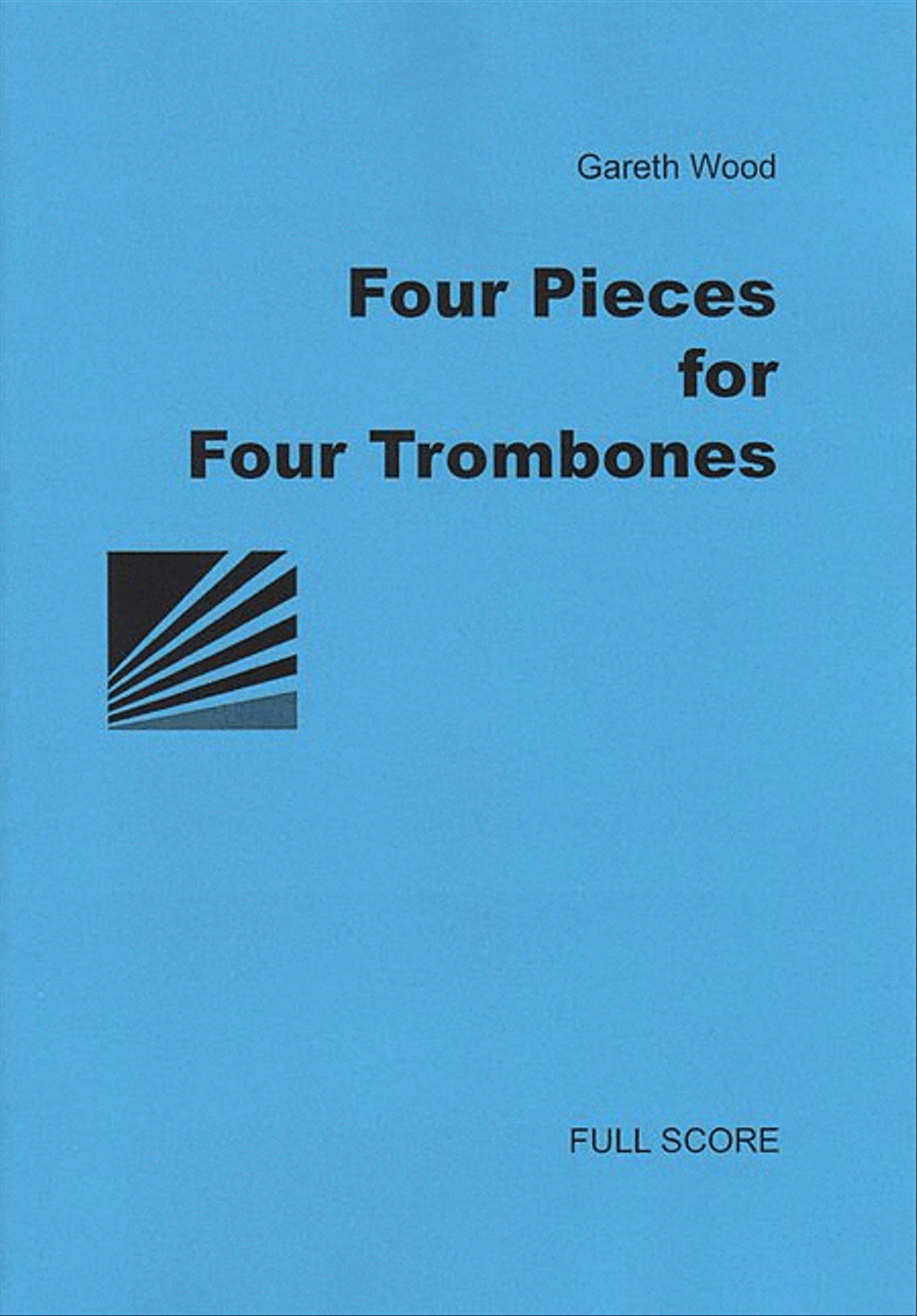 Four Pieces for Four Trombones Trombone Quartet scores gallery preview page 1