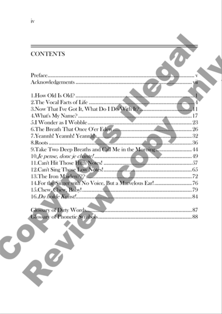 Sing On! Sing On! Voice scores gallery preview page 3