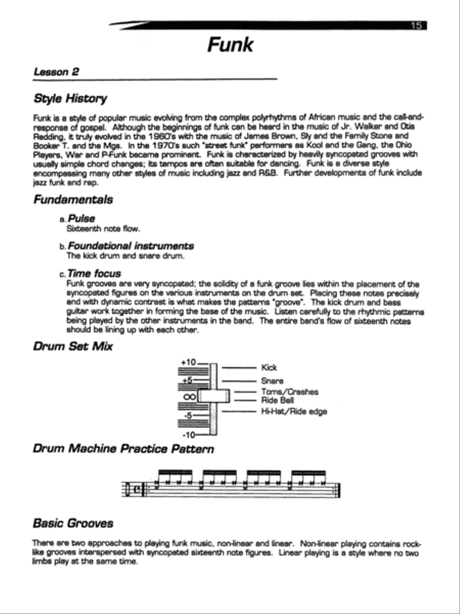 The Drum Set Crash Course