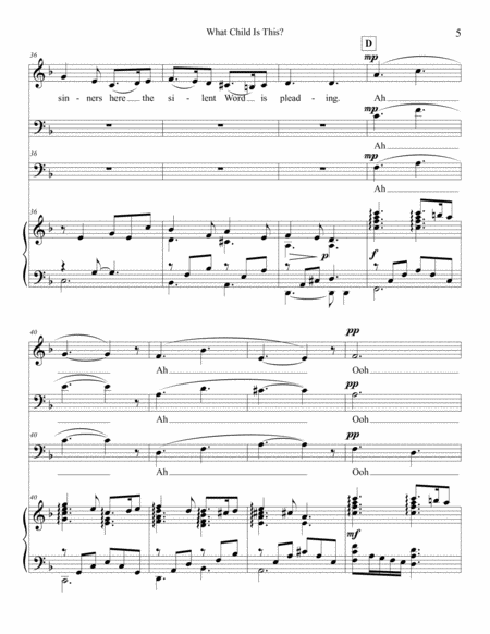 What Child Is This? - SATB image number null