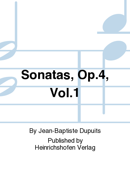 Sonatas Op. 4 Vol. 1