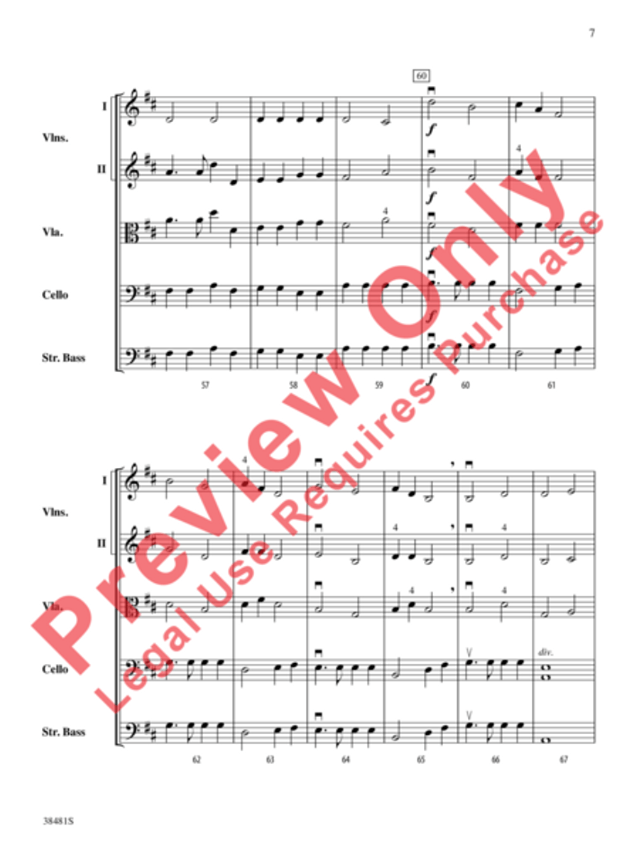 Changing of the Guards Changing of the Guards String Orchestra scores gallery preview page 8