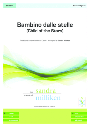 Book cover for Bambino dalle stelle (Child of the Stars)