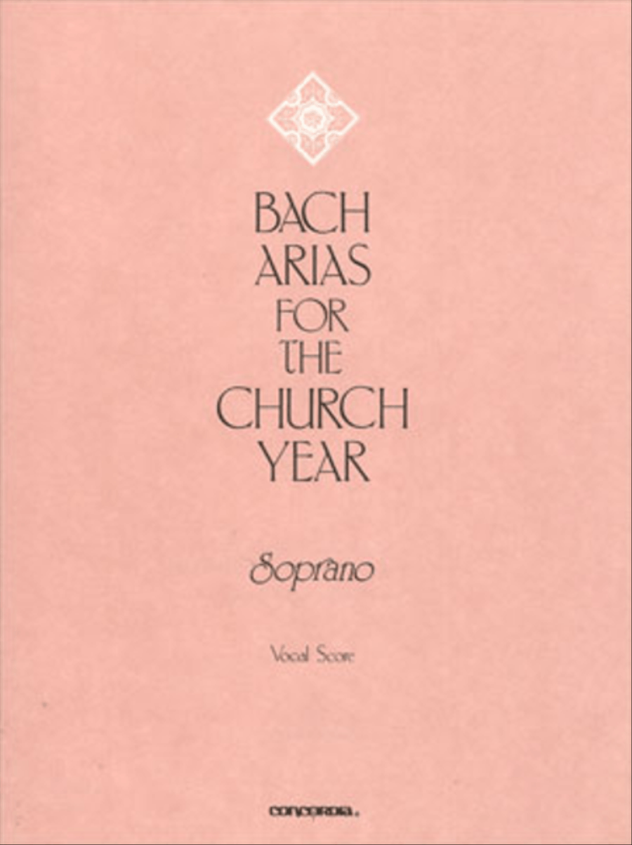 Bach Arias for the Church Year High Voice scores gallery preview page 1