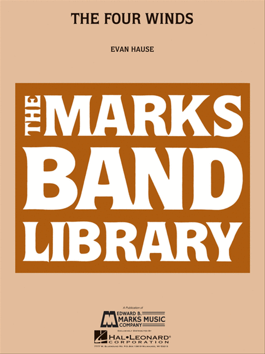 The Four Winds Concert Band scores gallery preview page 1