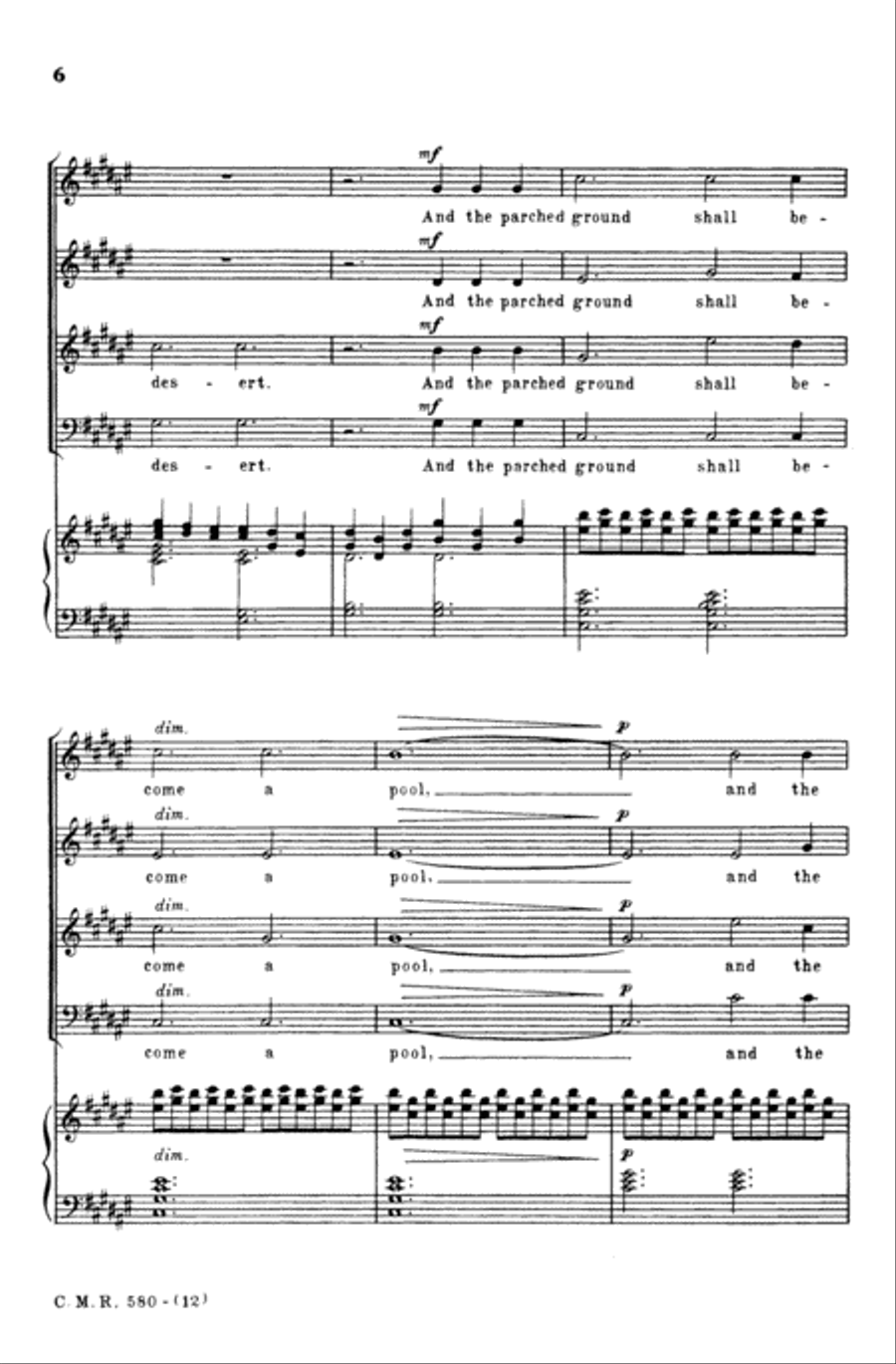 Springs in the Desert 4-Part scores gallery preview page 6