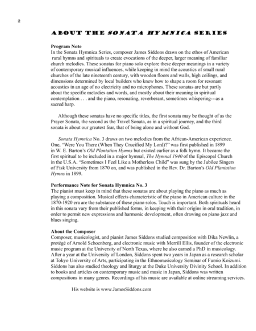 Sonata Hymnica No. 3 Piano Solo scores gallery preview page 2