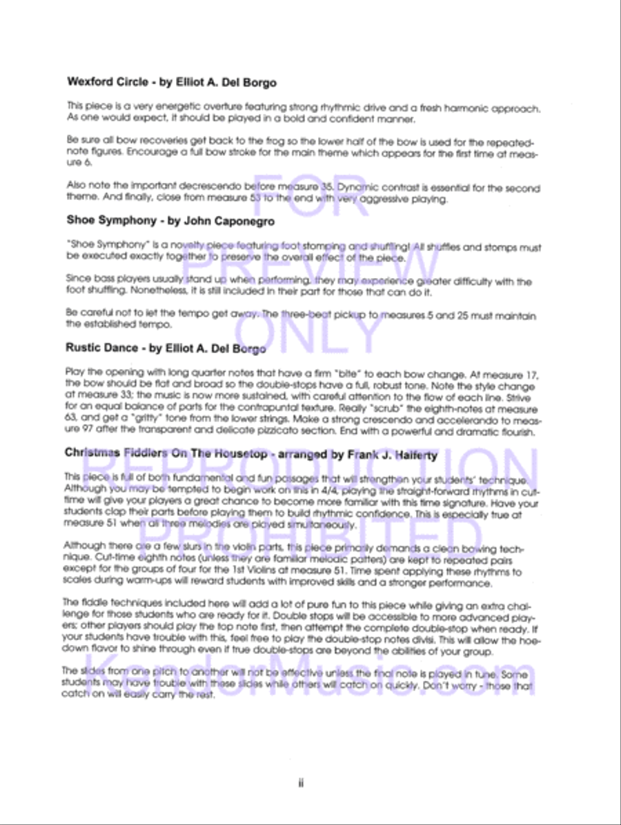 Holiday Strings - Violin Violin scores gallery preview page 4