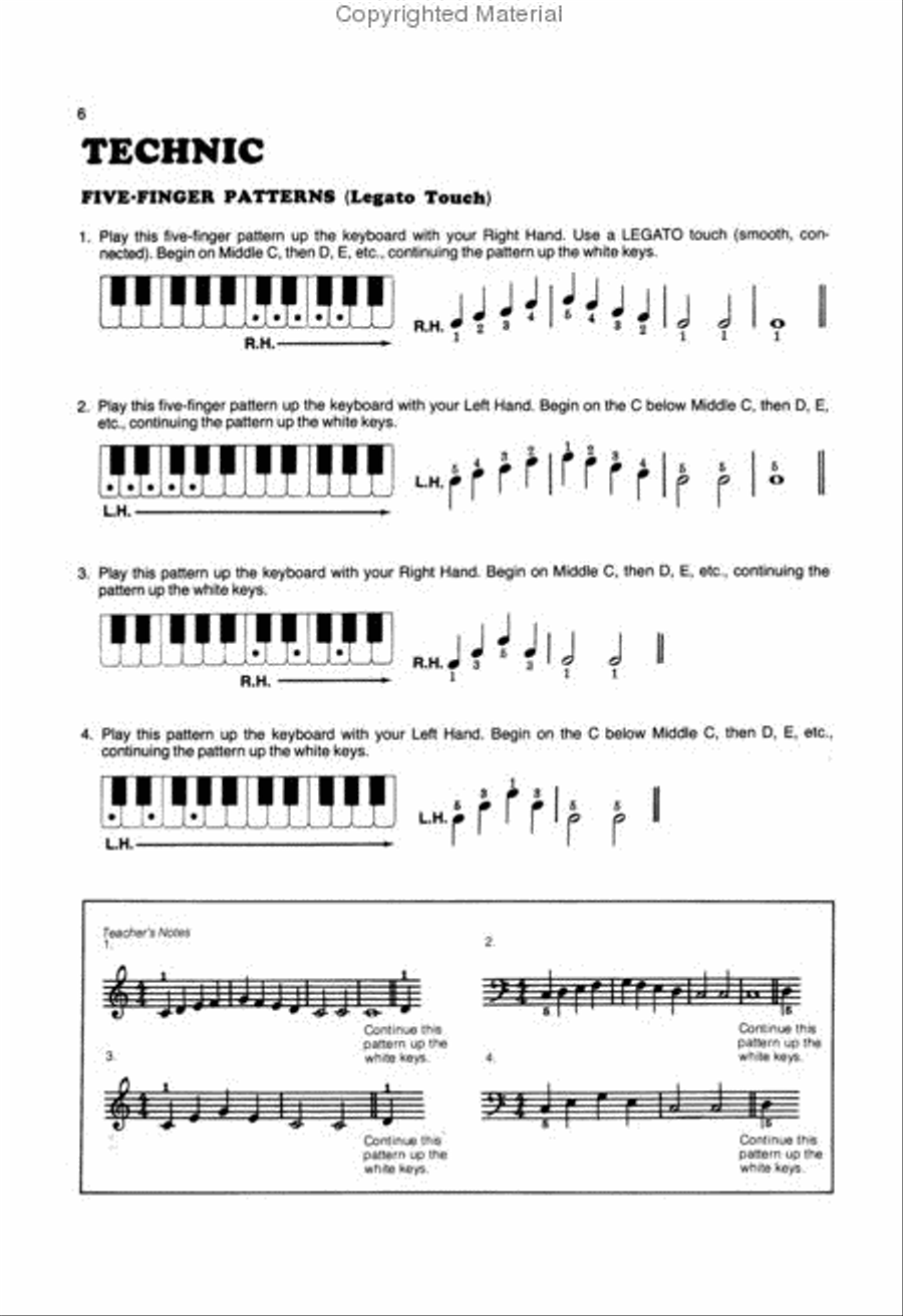 Musicianship For The Older Beginner - Level 1 Piano Method scores gallery preview page 2