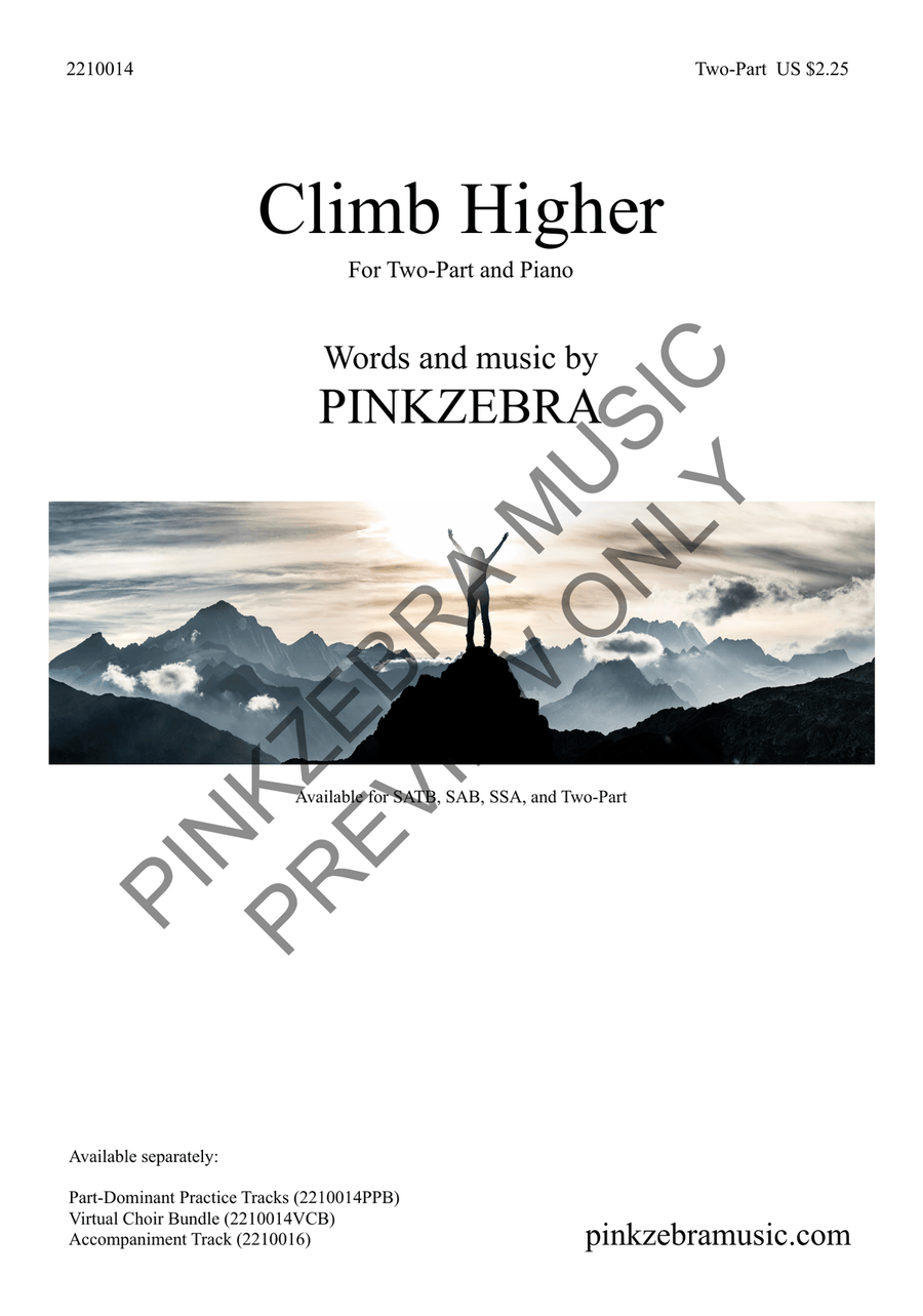 Climb Higher (Two-Part) 2-Part scores gallery preview page 2