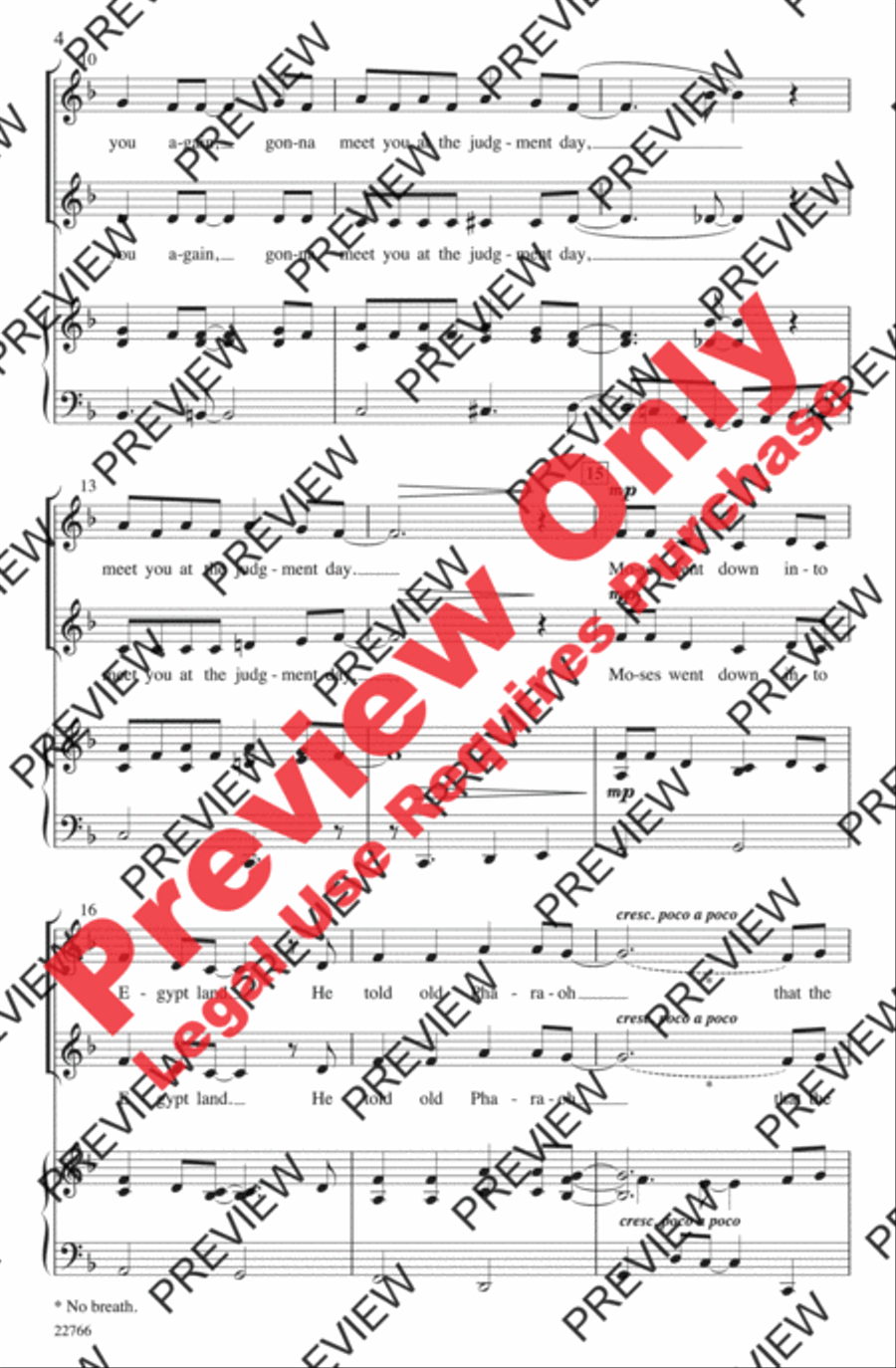 Climbing Up the Mountain 2-Part scores gallery preview page 4