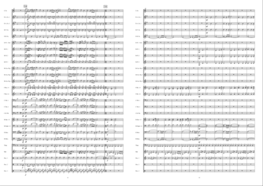 Skala Kalloni Fanfare Band scores gallery preview page 8