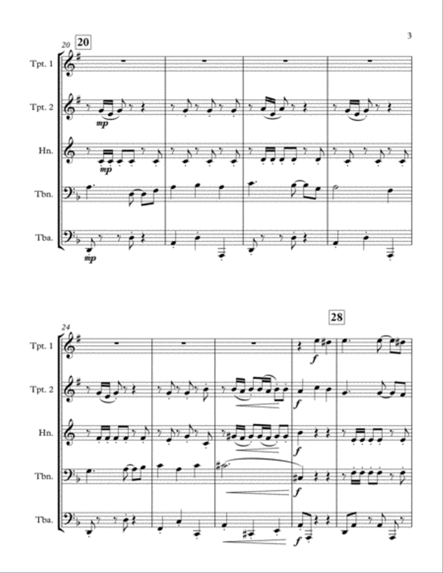 Man Of La Mancha (reprise) School and Community scores gallery preview page 3