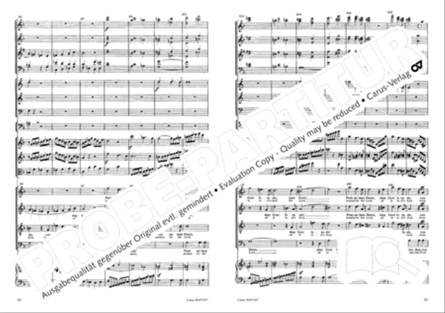 Psalm 42 4-Part scores gallery preview page 44