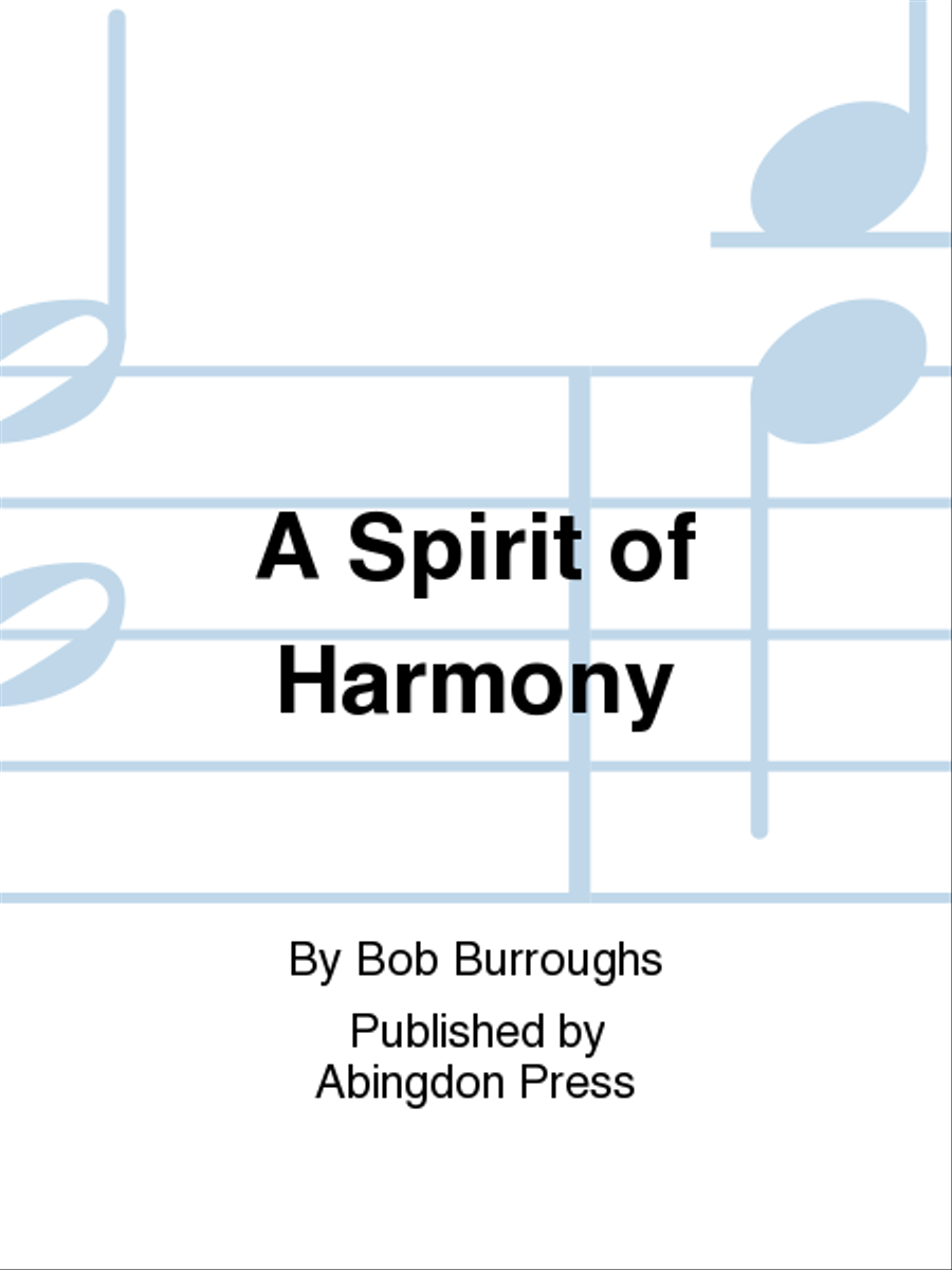 A Spirit Of Harmony Sacred scores gallery preview page 1