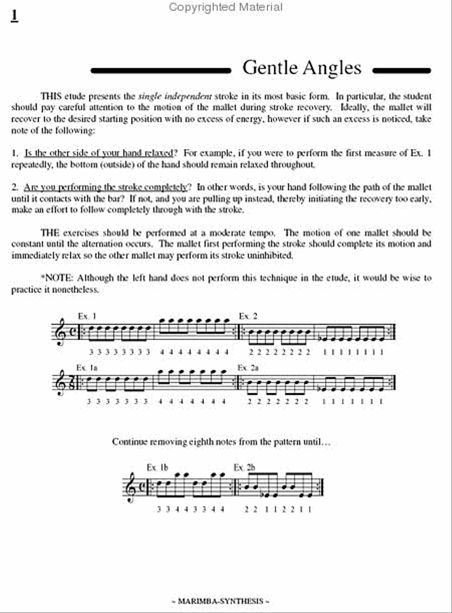 Marimba-Synthesis Marimba-Synthesis Marimba scores gallery preview page 6