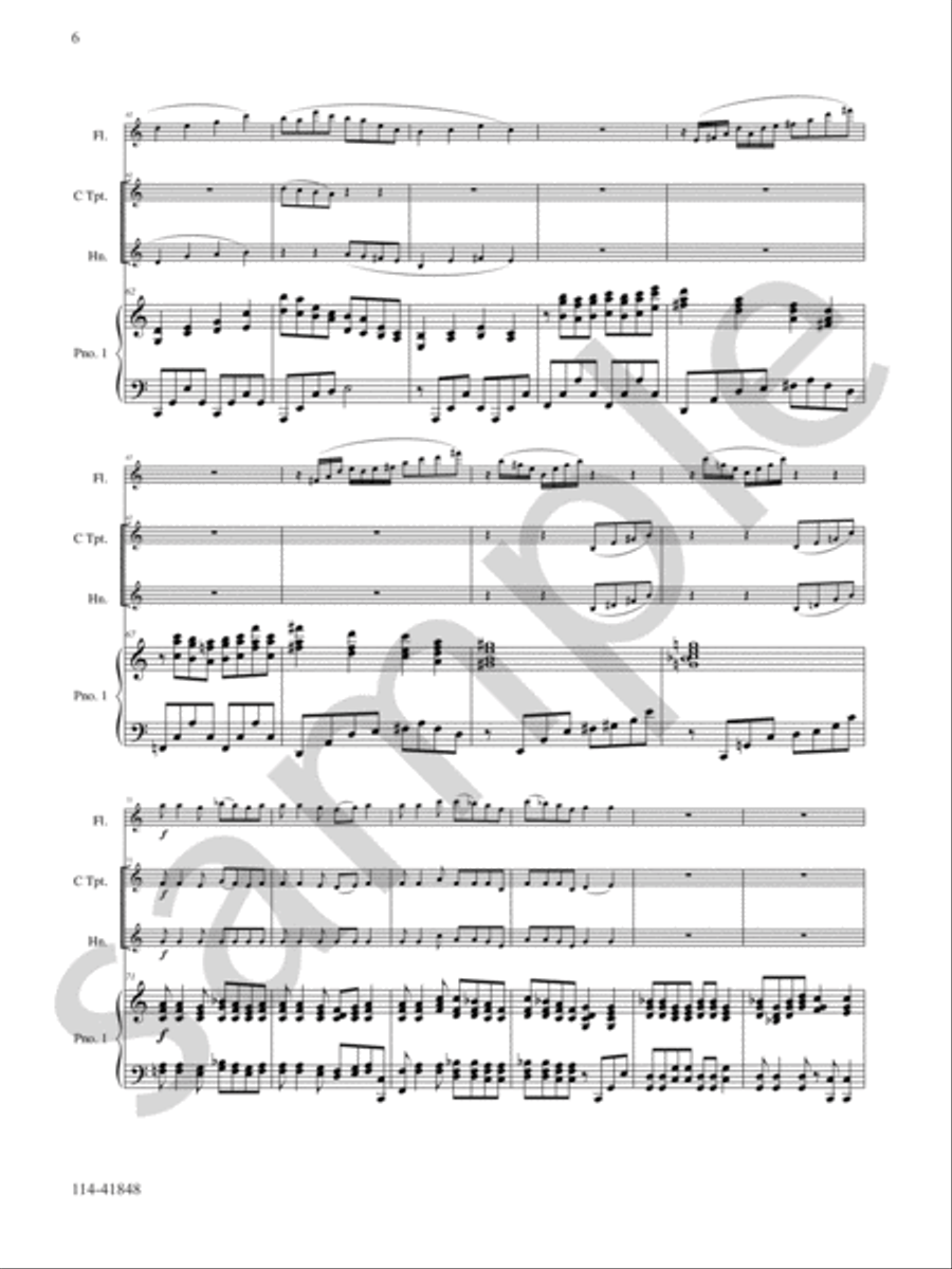 Quartet From the Heartland Chamber Music scores gallery preview page 7