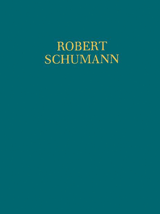 Book cover for Lieder Und Gesange Fur Solostimmen, Op. 107 U.a. Score Schumann Complete Band 6/2