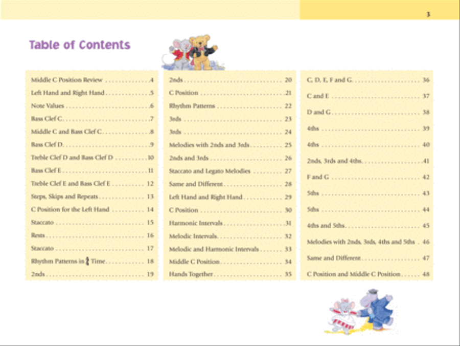Music for Little Mozarts Music Workbook, Book 3 Piano Method scores gallery preview page 2