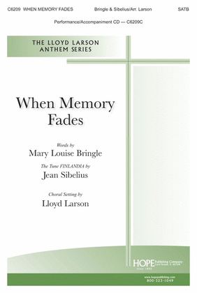 Book cover for When Memory Fades