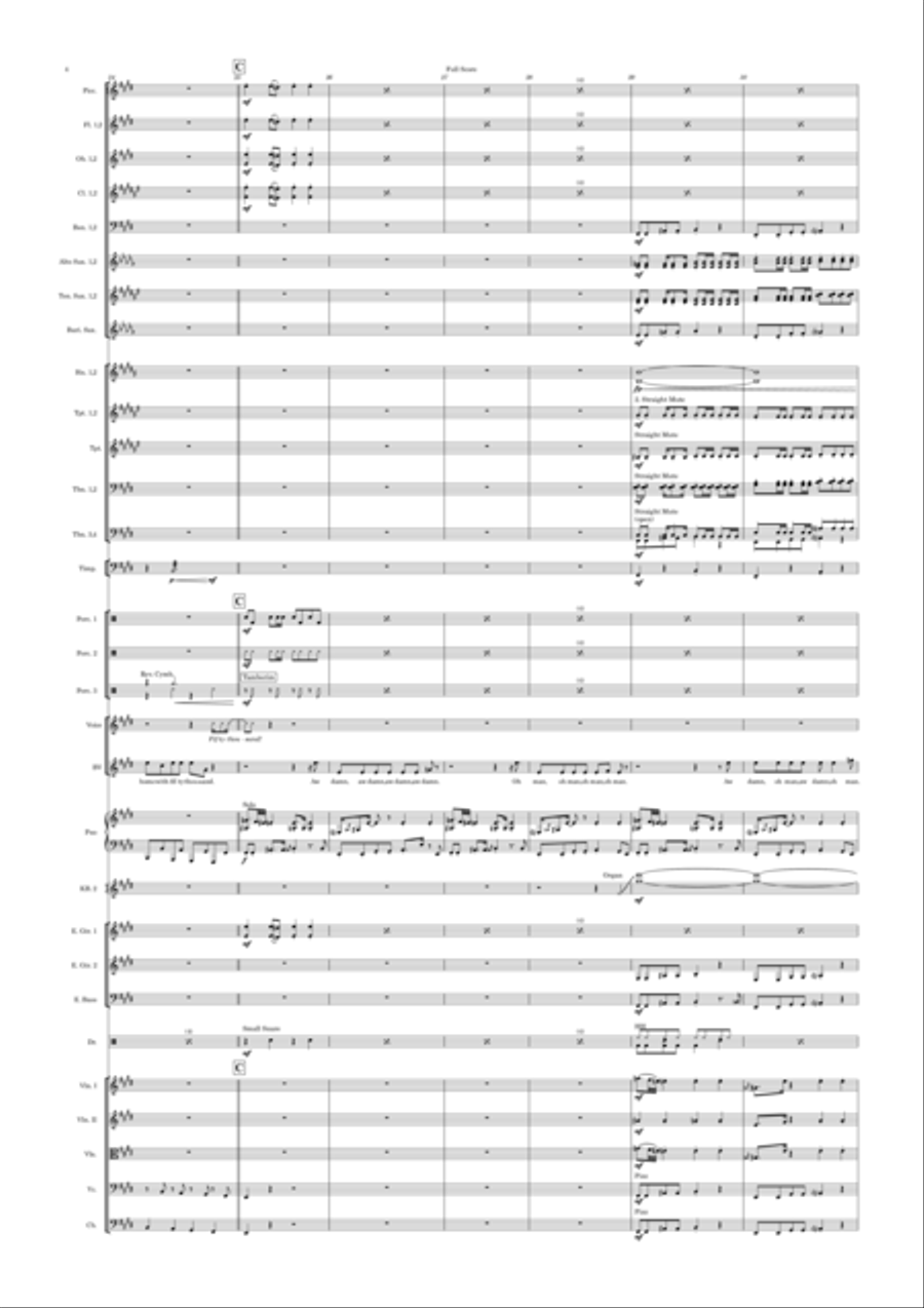 Bills Bills Full Orchestra scores gallery preview page 4