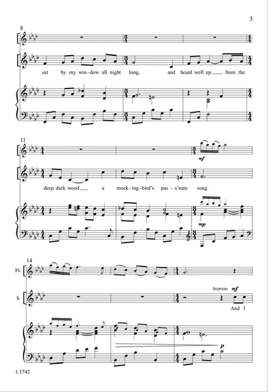 The Lesson The Lesson 4-Part scores gallery preview page 3