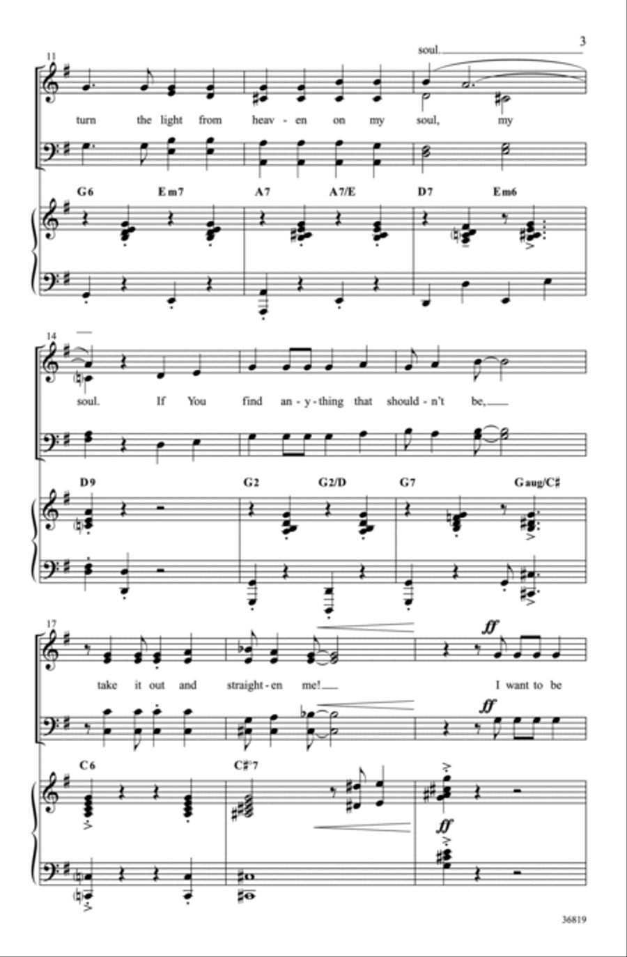 Search Me, Lord Search Me, Lord Choir scores gallery preview page 3