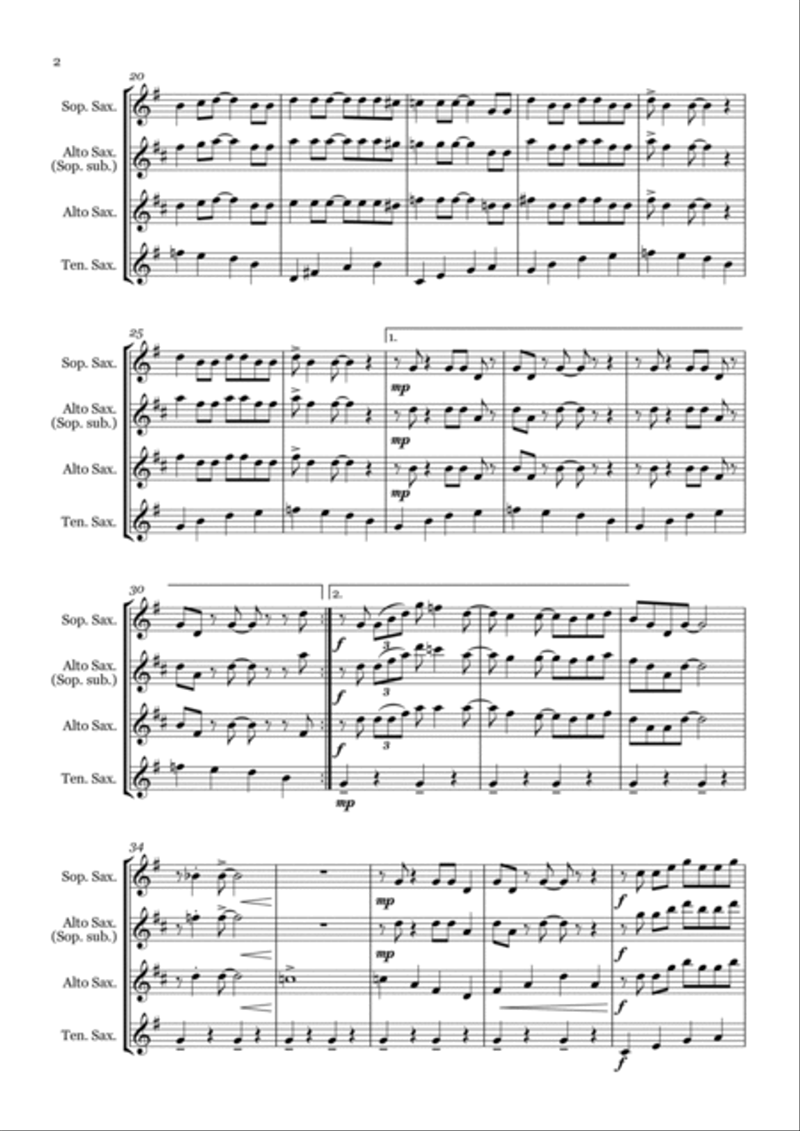 Candyman Woodwind Trio scores gallery preview page 2