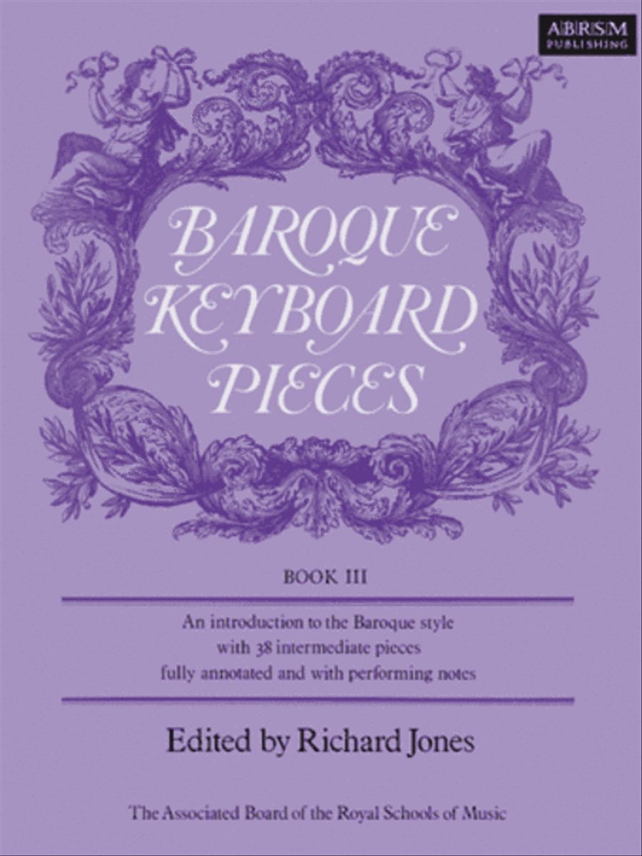 Baroque Keyboard Pieces Book III Piano Method scores gallery preview page 1