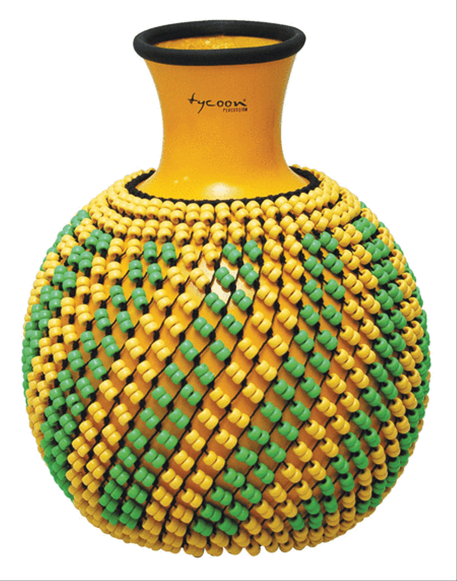 Yellow Fiberglass Shekere Drums & Percussion Instruments scores gallery preview page 1